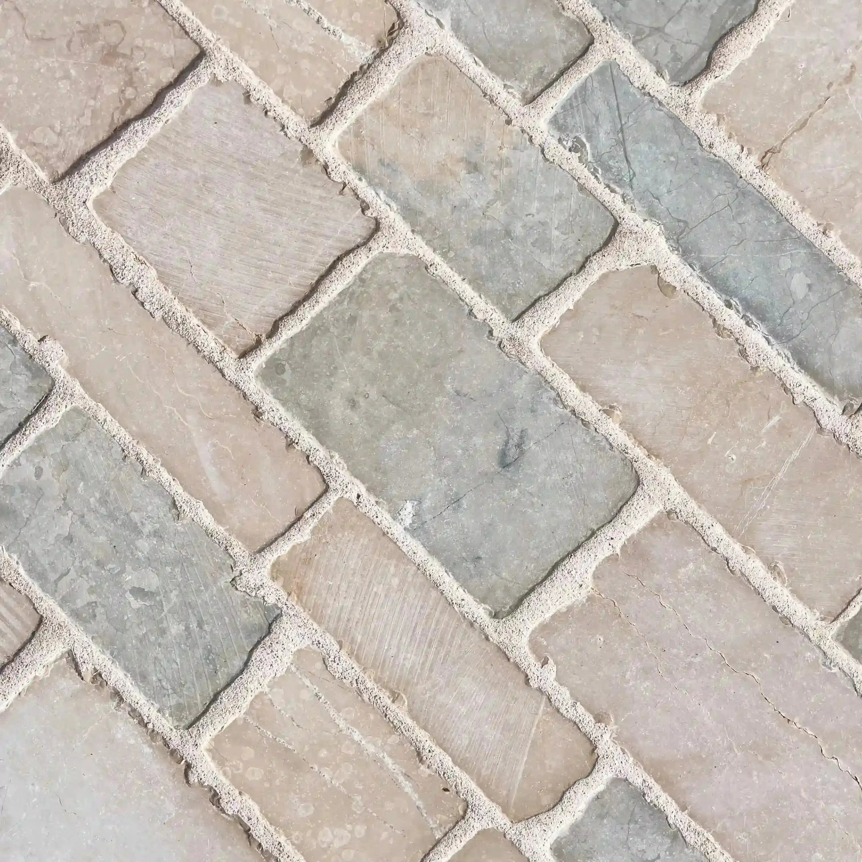 Pavé en pierre calcaire ALMENDRA VIEILLE VILLE Minéral pierre naturelle